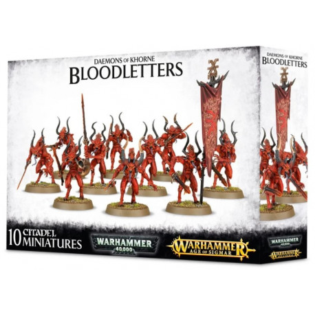 Warhammer Age of Sigmar : Daemons of khorne - Bloodletters